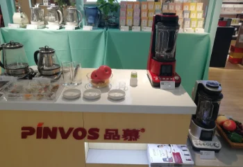 品慕破壁机进驻天虹商场，欢迎大家前去体验真空鲜榨果汁