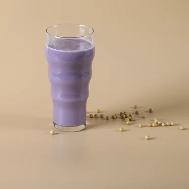 紫薯豆饮